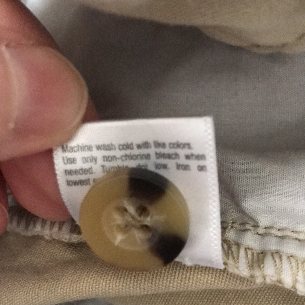 ❤️3X20 a.n.a Twill Shorts Women's Tan Chino Shorts | 6 - Picture 11 of 12